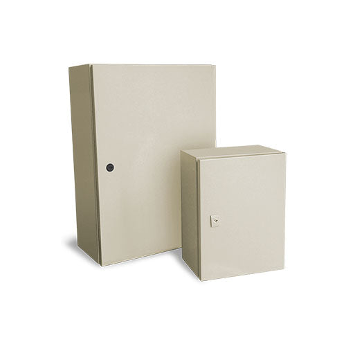 DE43200-M|GABINETE IP65 COLOR BEIGE RAL 7032 CON PLATINA 400X300X200 - ISTEN